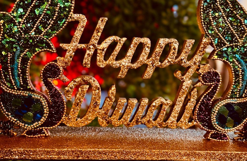 Festive Diwali decoration